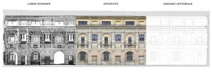 galleria mesi_facade_towards cavallerizza courtyard_palazzo ducale_mantova_survey_mantovalab
