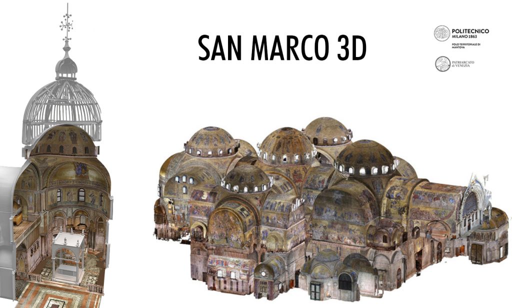 3D san marco venezia hesutech mantovalab geomatica