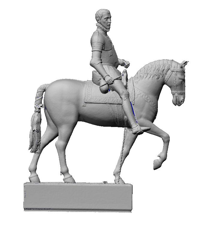 3d model Statua_equestre_vespasiano_gonzaga_sabbioneta_hesutech