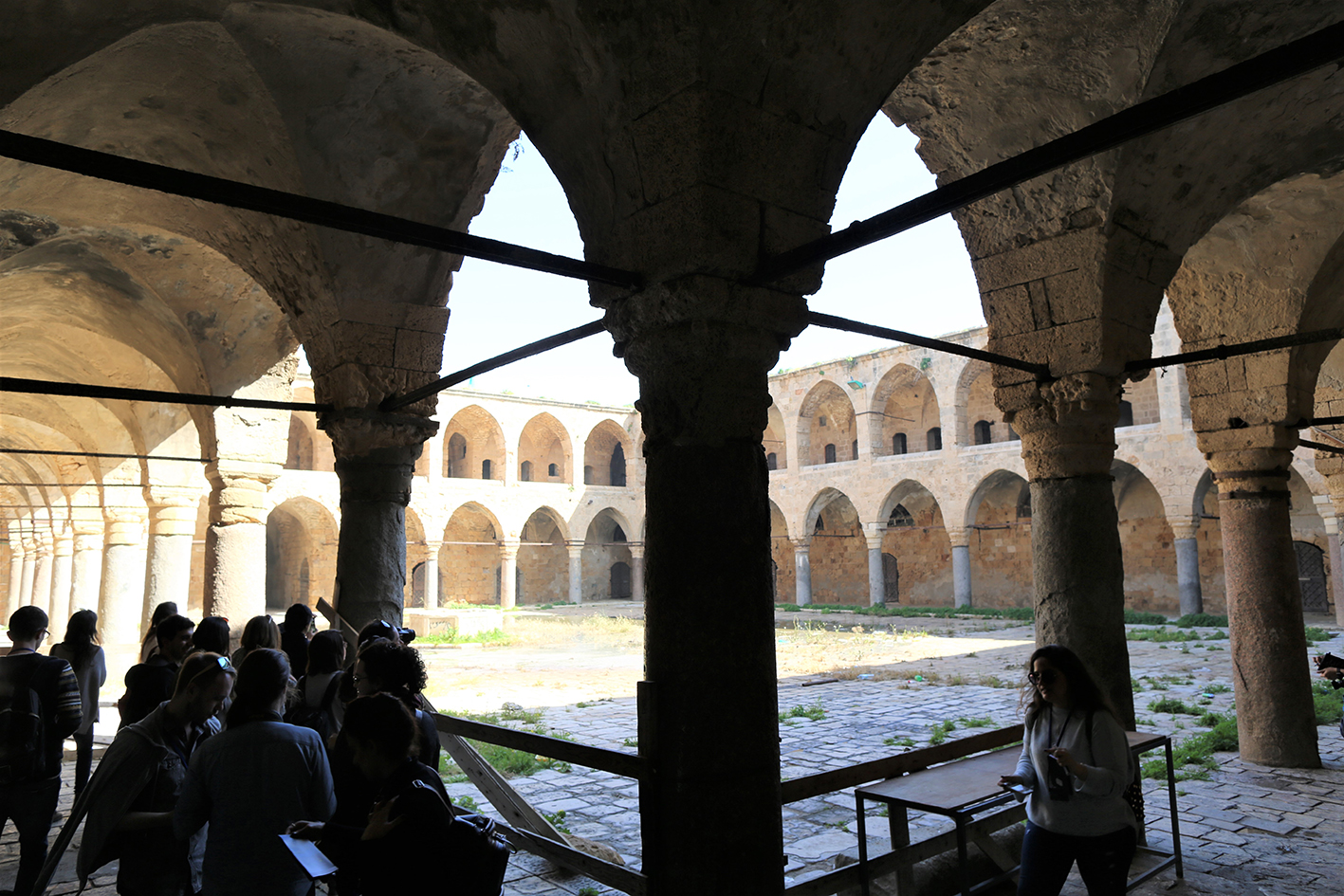 cloister acre_israele_workshop_adami_mantovalab